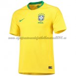 Nuevo Thailande Camisetas Brasil 1ª Equipación Copa del Mundo 2018 Baratas