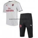 Nuevo Camisetas AC Milan Conjunto Completo Entrenamiento 18/19 Blanco Baratas