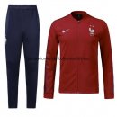 Nuevo Camisetas Chaqueta Conjunto Completo Francia Ninos FIFA Rojo Liga 2018 Baratas