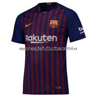 Nuevo Camisetas FC Barcelona 1ª Liga 18/19 Baratas