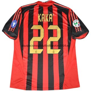 Nuevo Camisetas kaka AC Milan 1ª Equipación Retro 2005-2006 Baratas