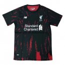Nuevo Camisetas Liverpool Entrenamiento 19/20 Negro Rojo Baratas