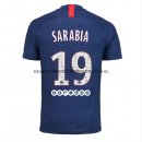 Nuevo Camisetas Paris Saint Germain 1ª Liga 19/20 Sarabia Baratas