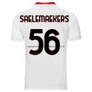 Nuevo Camiseta AC Milan 2ª Liga 20/21 Saelemaekers Baratas