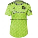 Nuevo 3ª Camiseta Mujer Manchester United 2022 2023 Verde Baratas