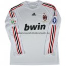 Nuevo Camisetas Manga Larga AC Milan 2ª Equipación Retro 2008-2009 Baratas