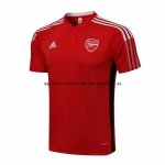 Nuevo Camiseta Polo Arsenal 21/22 Rojo Blanco Baratas