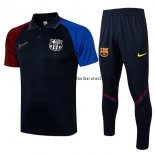 Nuevo Camisetas Conjunto Completo Polo Barcelona 21/22 Negro Rojo Azul Baratas