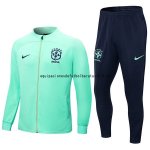 Nuevo Chandal Brasil 2022 Verde Claro Negro Baratas Nuevo Chandal Brasil 2022 Verde Claro Negro Baratas