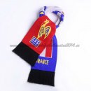 Bufanda Futbol Francia Tejidas Azul Rojo Bufanda Futbol Francia Tejidas Azul Rojo