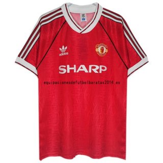 Nuevo 1ª Camiseta Manchester United Retro 1991/1992 Baratas
