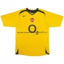 Nuevo 2ª Camiseta Arsenal Retro 2005 2006 Amarillo Baratas