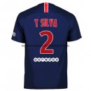 Nuevo Camisetas Paris Saint Germain 1ª Liga 18/19 T Silva Baratas