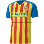 Nuevo Tailandia 3ª Camiseta Valencia 2022 2023 Amarillo Baratas