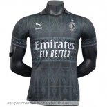 Nuevo Tailandia Cuarta Jugadores Camiseta AC Milan 23/24 Negro Baratas Nuevo Tailandia Cuarta Jugadores Camiseta AC Milan 23/24 Negro Baratas