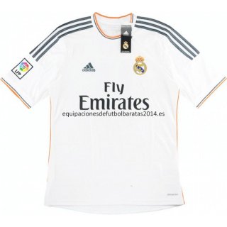 Nuevo Camisetas Real Madrid 1ª Liga Retro 2013/2014 Baratas