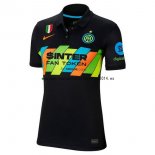 Nuevo Camiseta Mujer Inter Milán 3ª Liga 21/22 Baratas