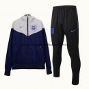 Nuevo Camisetas Rompevientos Inglaterra Azul Blanco Conjunto Completo Liga 2018 Baratas
