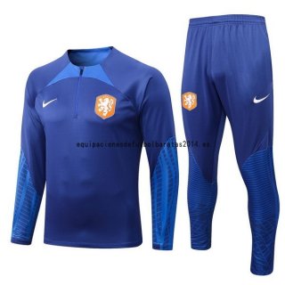 Nuevo Chaqueta Países Bajos 2022 II Azul Baratas