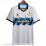 Nuevo 2ª Camiseta Inter Milan Retro 1990 1991 Blanco Baratas Nuevo 2ª Camiseta Inter Milan Retro 1990 1991 Blanco Baratas