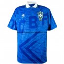 Nuevo 2ª Camiseta Brasil Retro 1991 1993 Azul Baratas Nuevo 2ª Camiseta Brasil Retro 1991 1993 Azul Baratas