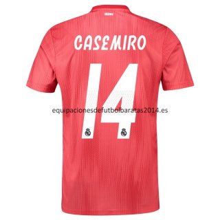 Nuevo Camisetas Real Madrid 3ª Liga 18/19 Casemiro Baratas