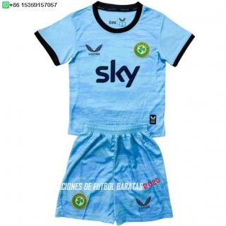 Nuevo Portero Conjunto De Hombre Irlanda 2026 Azul Baratas