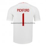 Nuevo Camisetas Inglaterra 1ª Liga Equipación 2018 Pickford Baratas