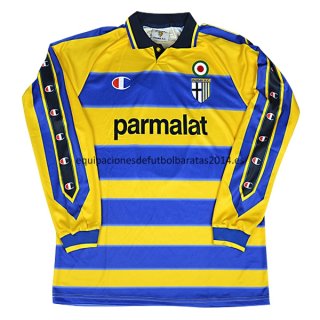 Nuevo Camisetas Manga Larga Parma 1ª Equipación Retro 1999/2000 Baratas