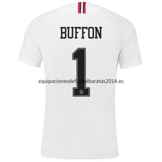 Nuevo Camisetas Paris Saint Germain 3ª 2ª Liga 18/19 JORDAN Buffon Baratas