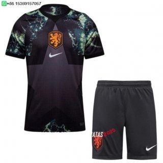 Nuevo Portero Conjunto De Niños Países Bajos 2026 Negro Baratas