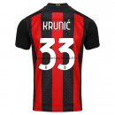 Nuevo Camiseta AC Milan 1ª Liga 20/21 Krunic Baratas