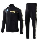 Nuevo Chaqueta Napoli 22/23 Negro Baratas