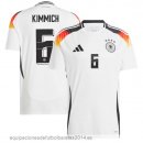 Nuevo NO.6 Kimmich Tailandia 1ª Camiseta Alemania 2024 Blanco Baratas Nuevo NO.6 Kimmich Tailandia 1ª Camiseta Alemania 2024 Blanco Baratas