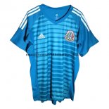 Nuevo Camisetas Portero Mexico Azul Equipación 2018 Baratas