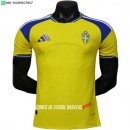 Nuevo 1ª Jugadores Camiseta Suecia 2026 Baratas Nuevo 1ª Jugadores Camiseta Suecia 2026 Baratas
