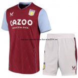 Nuevo 1ª Conjunto De Niños Aston Villa 2022 2023 Rojo Baratas