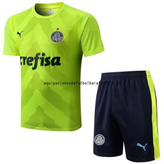 Nuevo Entrenamiento Conjunto Completo Palmeiras 22/23 Amarillo Baratas