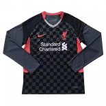 Nuevo Camiseta Manga Larga Liverpool 3ª Liga 20/21 Baratas