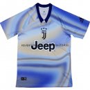 Nuevo Tailandia Camisetas Juventus EA Sport Azul Liga 18/19 Baratas