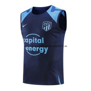 Nuevo Entrenamiento Sin Mangas Atlético Madrid 2022 2023 Azul Marin Baratas