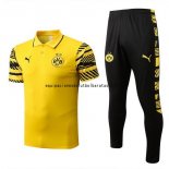 Nuevo Conjunto Completo Polo Borussia Dortmund 22/23 Amarillo Negro Baratas