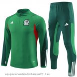 Nuevo Conjunto Completo Sudadera Entrenamiento Niños Mexico 2023 Verde Baratas Nuevo Conjunto Completo Sudadera Entrenamiento Niños Mexico 2023 Verde Baratas