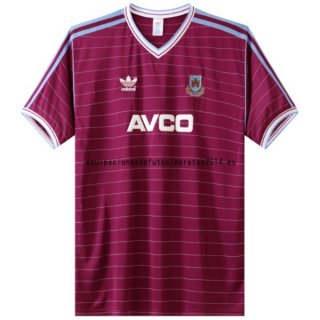 Nuevo 1ª Camiseta West Ham United Retro 1986 Rojo Baratas