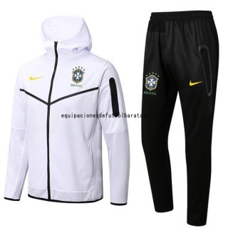 Nuevo Chaqueta Con Capucha Brasil 2022 Blanco Negro Baratas