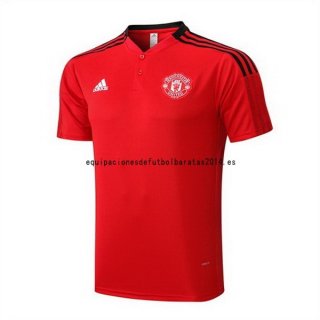 Nuevo Polo Manchester United 22/23 Rojo Baratas