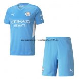 Nuevo Camisetas Manchester City 1ª Liga Niños 21/22 Baratas