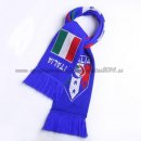 Bufanda Futbol Italia Tejidas Azul