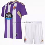Nuevo 1ª Conjunto De Niños Real Valladolid 2022 2023 Purpura Baratas