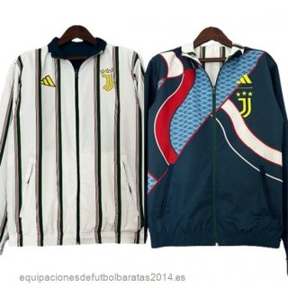 Nuevo Rompevientos Juventus 23/24 Blanco Azul Baratas